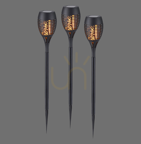 Skontrolujte Záhradná lampa FACKEL-SOL 19106-18-3 čierna 1xLED.