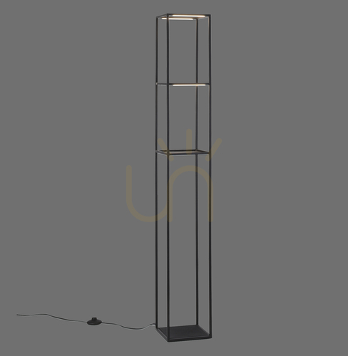 Skontrolujte CONNI 401-18 Stojacia lampa čierna 4xLED.