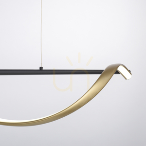 Q-SWING Závesné svietidlo 2385-13 Mosadz 1xLED small 10