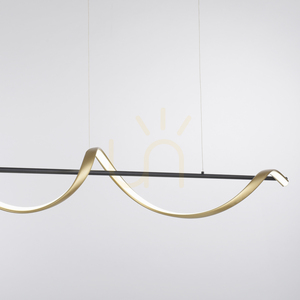 Q-SWING Závesné svietidlo 2385-13 Mosadz 1xLED small 9