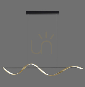 Q-SWING Závesné svietidlo 2385-13 Mosadz 1xLED small 0