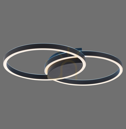 Skontrolujte Plafond Q-MARKO 6145-18 Black 2xLED