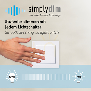 Závesné svietidlo ROMAN 2472-18, čierne, Ø 55 cm, LED 32 W, 2350 lm, 3000 K, stmievateľné Simply Dim small 5