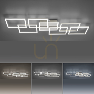 Plafond Q-INIGO 6014-55 Silver 7xLED small 4