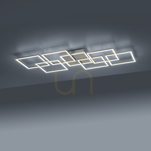 Plafond Q-INIGO 6014-55 Silver 7xLED small 9