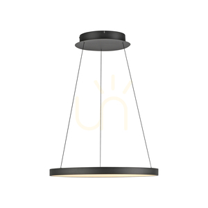 Závesné svietidlo HOOP 2851-18 Black 1xLED small 13