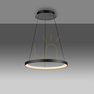 Závesné svietidlo HOOP 2851-18 Black 1xLED small 5