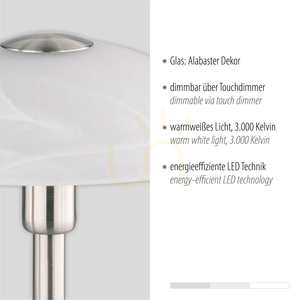 Stolová lampa ENOVA 4026-55 Silver 1xG9 small 3