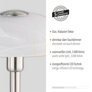 Stolová lampa ENOVA 4026-55 Silver 1xG9 small 4