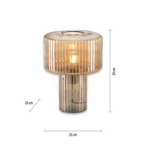 Stolová lampa FUNGUS 4092-27 Amber 1xE27 7 Stolová lampa FUNGUS 4092-27 Amber 1xE27 small 7