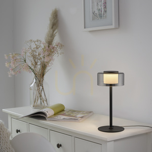 Stolová lampa RIKA 4110-18 čierna 1xLED small 2