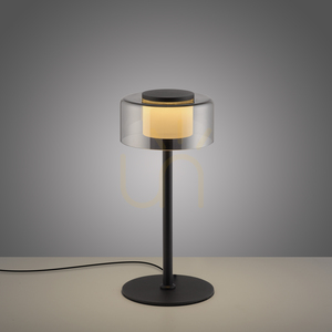Stolová lampa RIKA 4110-18 čierna 1xLED small 5