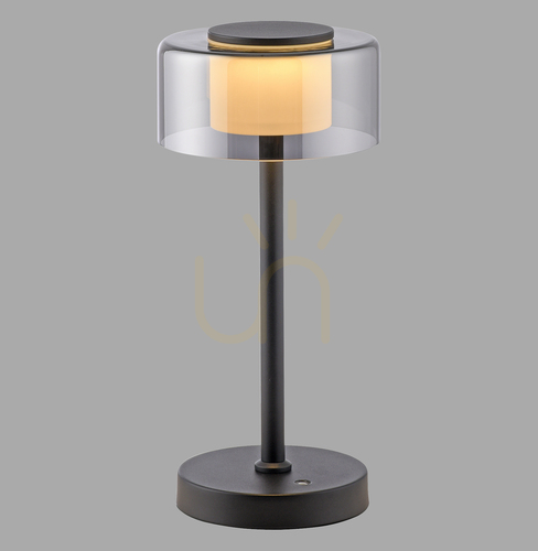 Skontrolujte Akumulátorová stolná lampa RIKA 4111-18 čierna LED