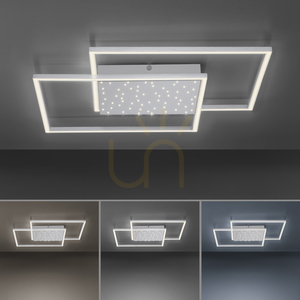 Plafón YUKI 6024-55 Silver 3xLED small 4