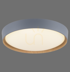 Plafón Q-EMILIA 6118-15 Grey 1xLED small 0