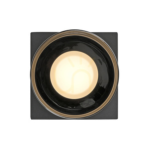 Plafón RIKA 6162-18 Black 1xLED small 14