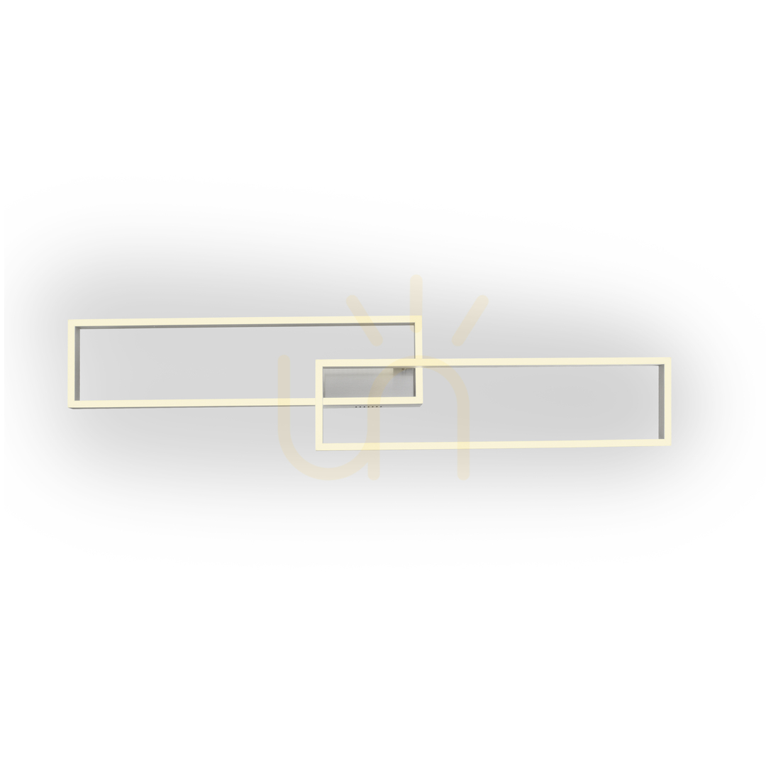 Šou Plafond PAAN 6231-55 Silver 2xLED Plafond PAAN 6231-55 Silver 2xLED