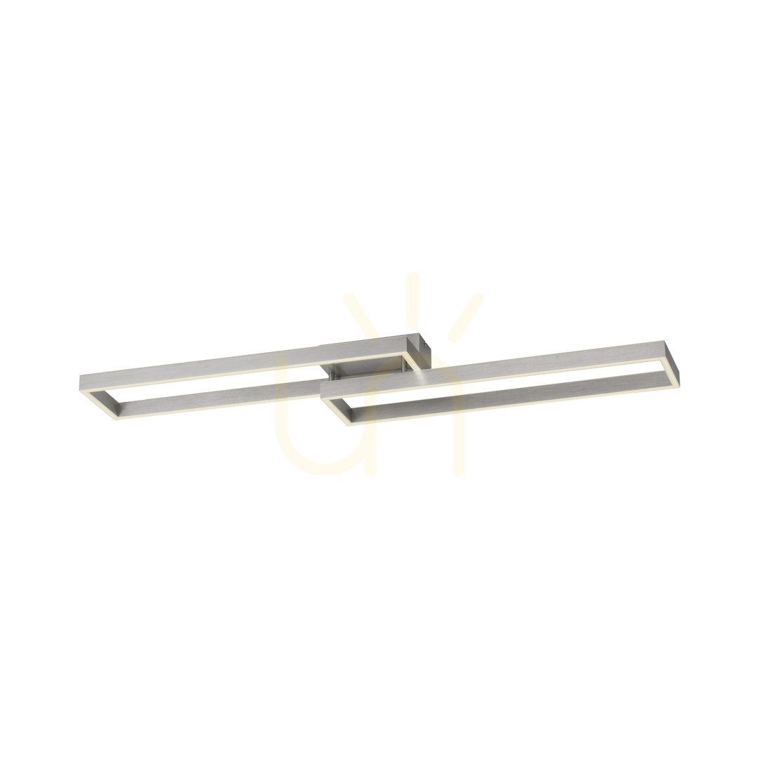 vyhliadka Plafond PAAN 6231-55 Silver 2xLED Plafond PAAN 6231-55 Silver 2xLED
