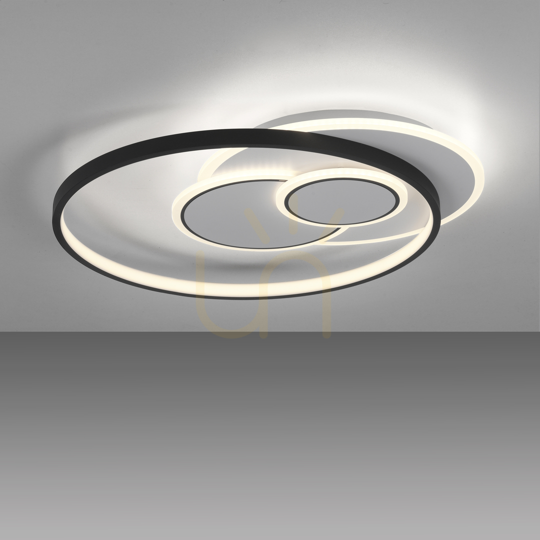 Skontrolujte Plafond MAILAK 6392-16 Black 4xLED Plafond MAILAK 6392-16 Black 4xLED