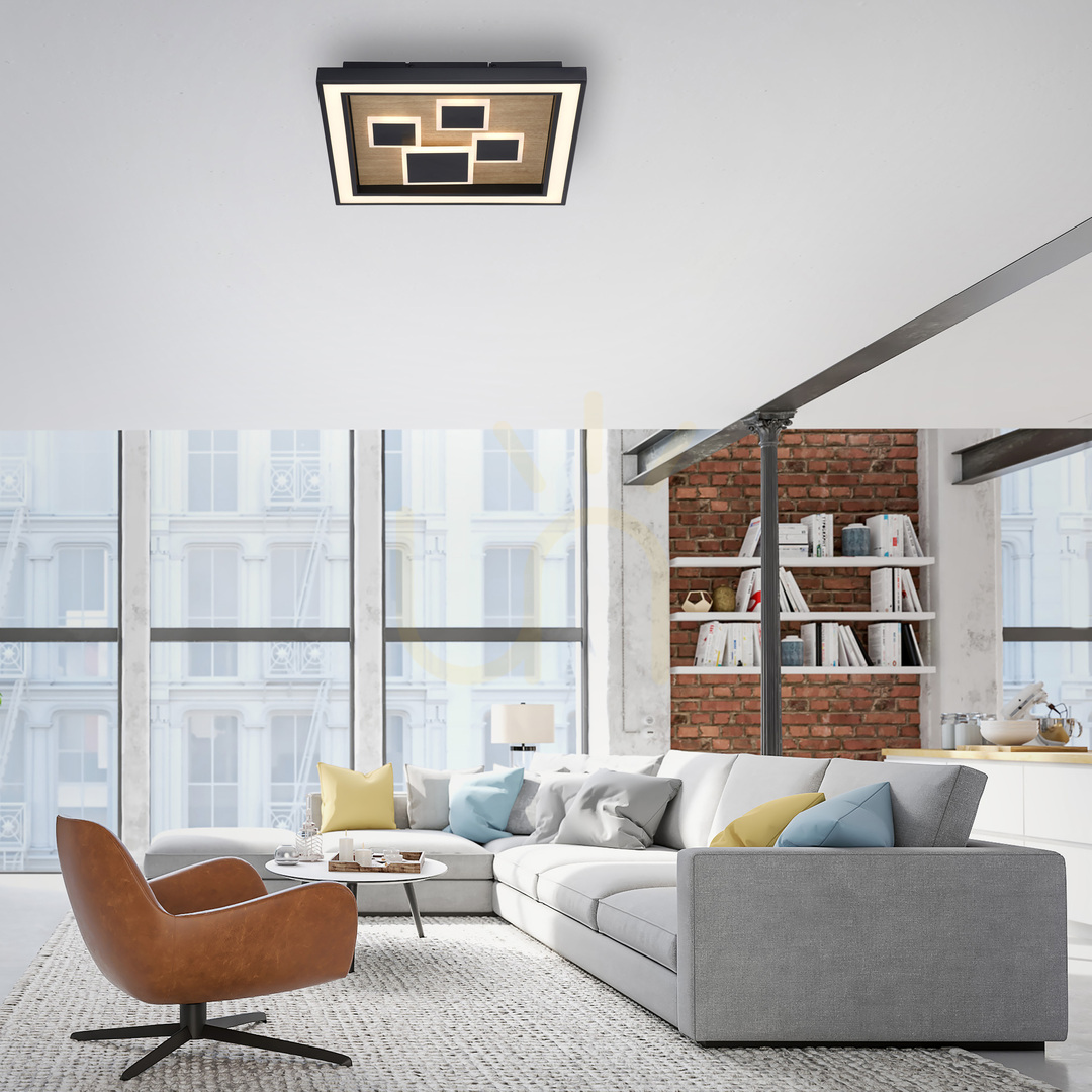 Náhľad Plafón ELIZA 6283-79 Black 1xLED Plafón ELIZA 6283-79 Black 1xLED