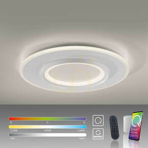 Stropné LED svietidlo Q-KALINA 6503-16 biele Ø50 cm 41 W RGB + CCT 2700-5000 K small 12