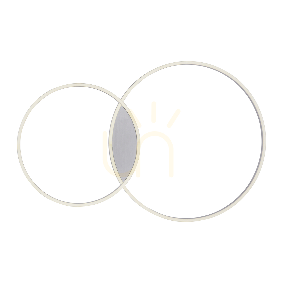 Skontrolujte Q-KATE Plafond 6590-95 Silver 2xLED Q-KATE Plafond 6590-95 Silver 2xLED