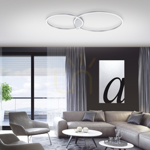 Q-KATE Plafond 6590-95 Silver 2xLED 11 Q-KATE Plafond 6590-95 Silver 2xLED small 11