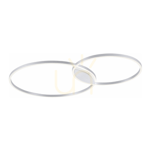 Q-KATE Plafond 6590-95 Silver 2xLED 6 Q-KATE Plafond 6590-95 Silver 2xLED small 6