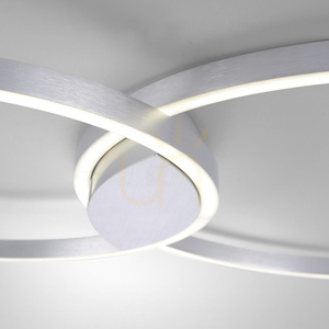 Q-KATE Plafond 6590-95 Silver 2xLED 8 Q-KATE Plafond 6590-95 Silver 2xLED small 8
