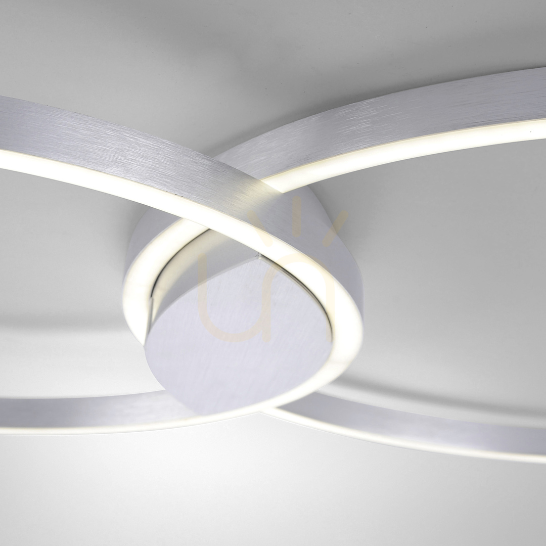 Displej Q-KATE Plafond 6590-95 Silver 2xLED Q-KATE Plafond 6590-95 Silver 2xLED