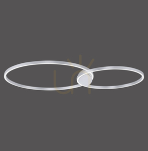 Q-KATE Plafond 6590-95 Silver 2xLED 0 Q-KATE Plafond 6590-95 Silver 2xLED small 0