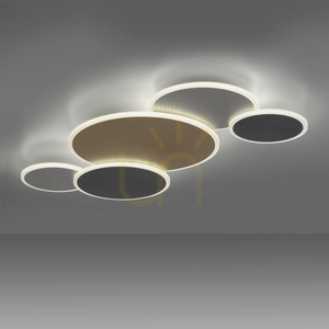 Nástenné svietidlo Q-PIATO 8008-70 Multicolor 5xLED small 12
