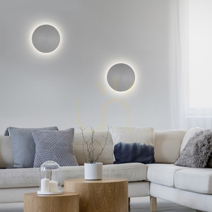 AKKU-PUNTUA nástenné svietidlo 8152-15 Grey 1xLED small 2