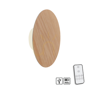 AKKU-PUNTUA nástenné svietidlo 8153-79 Wood 1xLED small 1