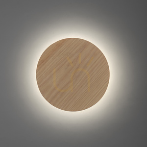 AKKU-PUNTUA nástenné svietidlo 8153-79 Wood 1xLED small 10