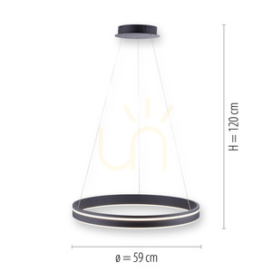 Q-VITO 8411-13 Antracitové závesné svietidlo 1xLED 7 Q-VITO 8411-13 Antracitové závesné svietidlo 1xLED small 7