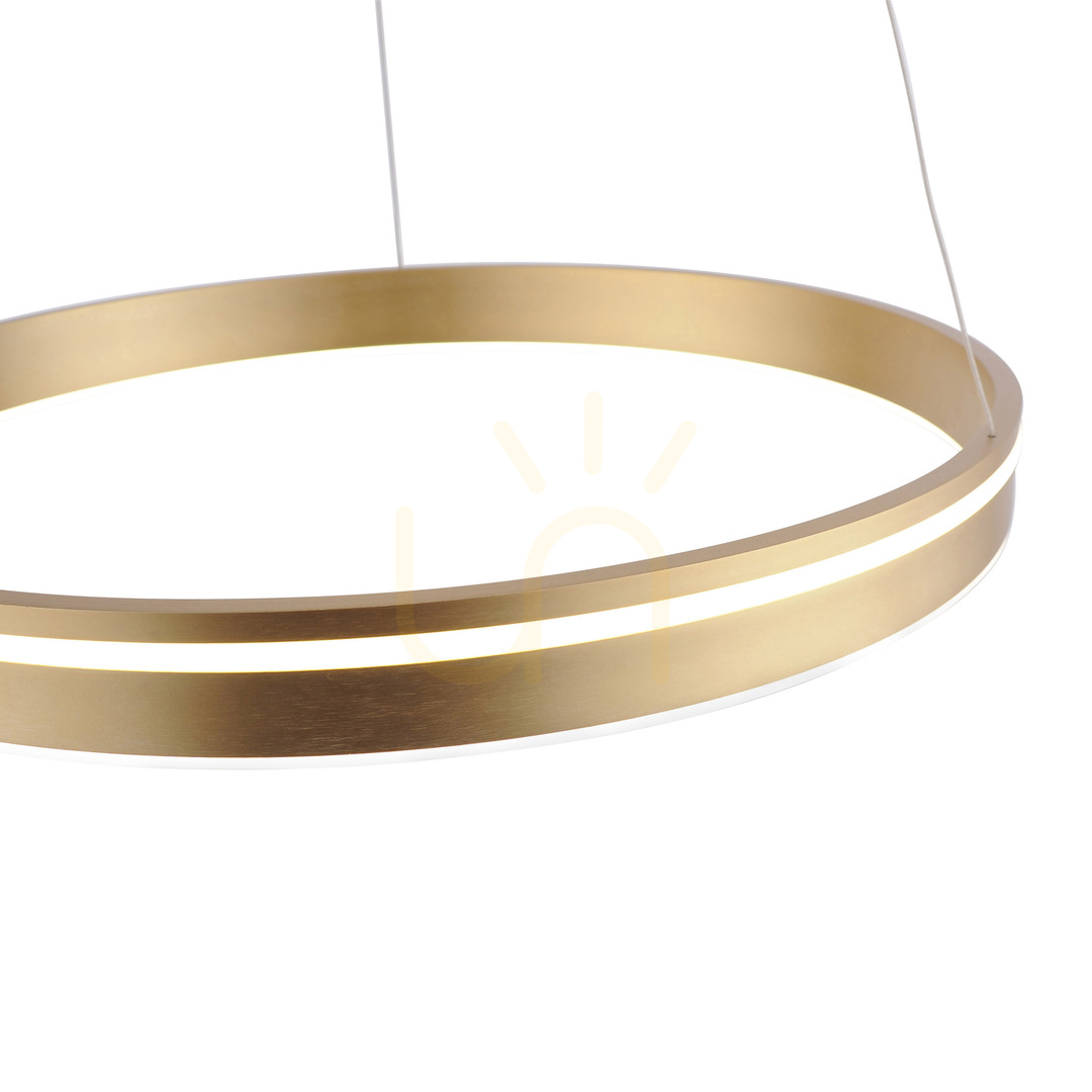 Displej LED závesné svietidlo Paul Neuhaus Q-VITO 8411-60, matná mosadz, Ø 59 cm LED závesné svietidlo Paul Neuhaus Q-VITO 8411-60, matná mosadz, Ø 59 cm