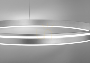 Závesné svietidlo Zuma Line Q-VITO 8412-55 strieborné LED 65 W small 8