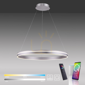 Závesné svietidlo Zuma Line Q-VITO 8412-55 strieborné LED 65 W small 9