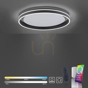 Plafón Q-VITO 8416-13 antracit 1xLED small 12