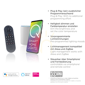 Plafón Q-VITO 8416-13 antracit 1xLED small 4