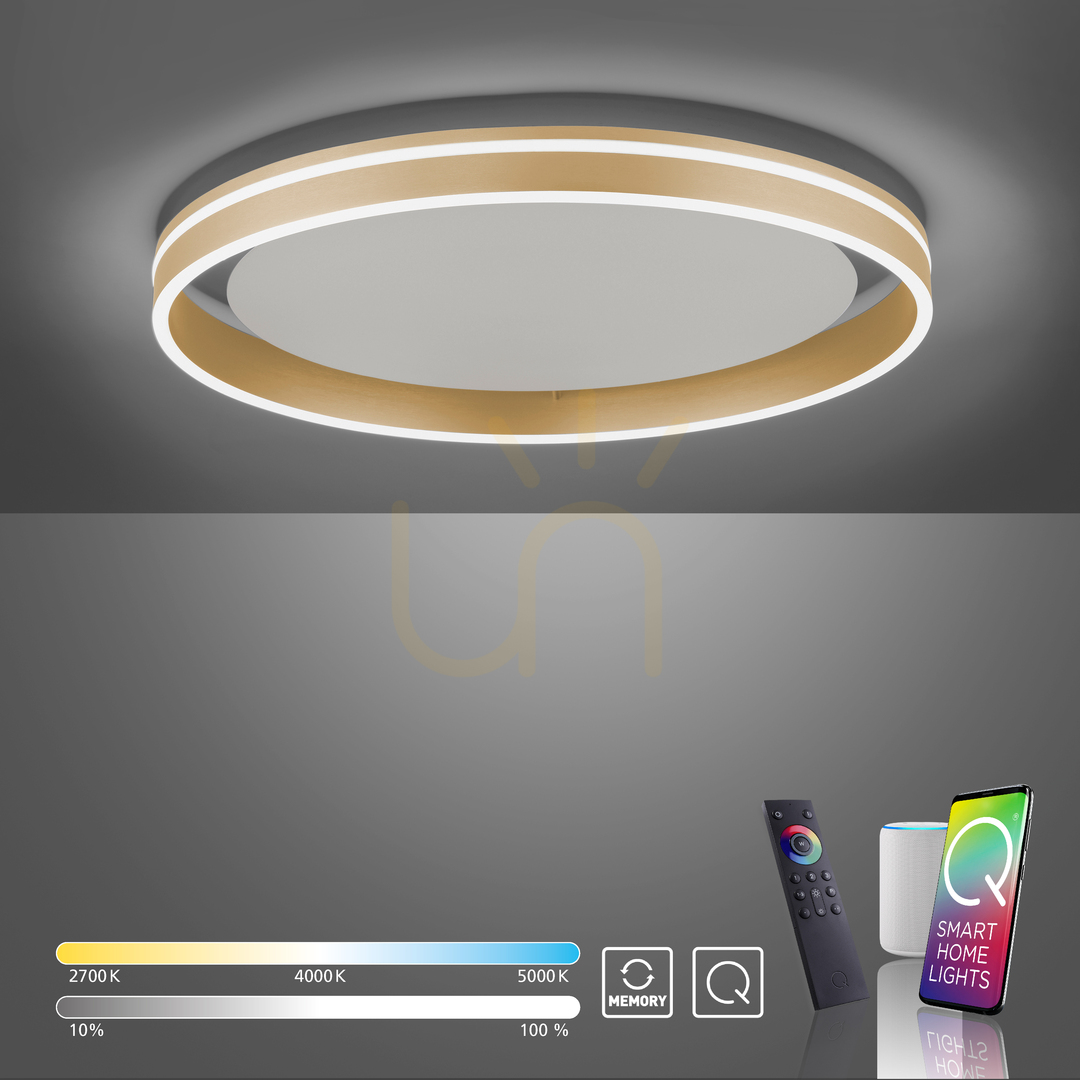 Skontrolujte Plafond Q-VITO 8416-60 Bronzová 1xLED Plafond Q-VITO 8416-60 Bronzová 1xLED