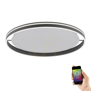 Stropné LED svietidlo Paul Neuhaus Q-VITO 8418-13 antracitové Ø 79,4 cm small 11