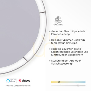 Stropné LED svietidlo Paul Neuhaus Q-VITO 8418-13 antracitové Ø 79,4 cm small 3