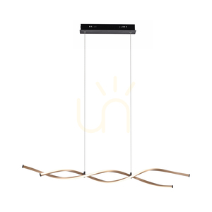 Závesné svietidlo POLINA 9142-18 Black 2xLED small 14
