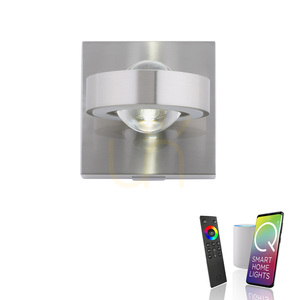 Nástenné svietidlo Q-MIA 9185-55 Silver 4xLED small 1
