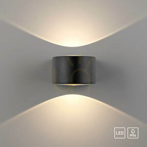 Nástenné svietidlo CARLA 9460-13 Anthracite 2xLED small 11