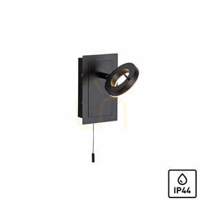 Nástenné svietidlo SILEDA 9785-13 Antracit 1xLED small 1