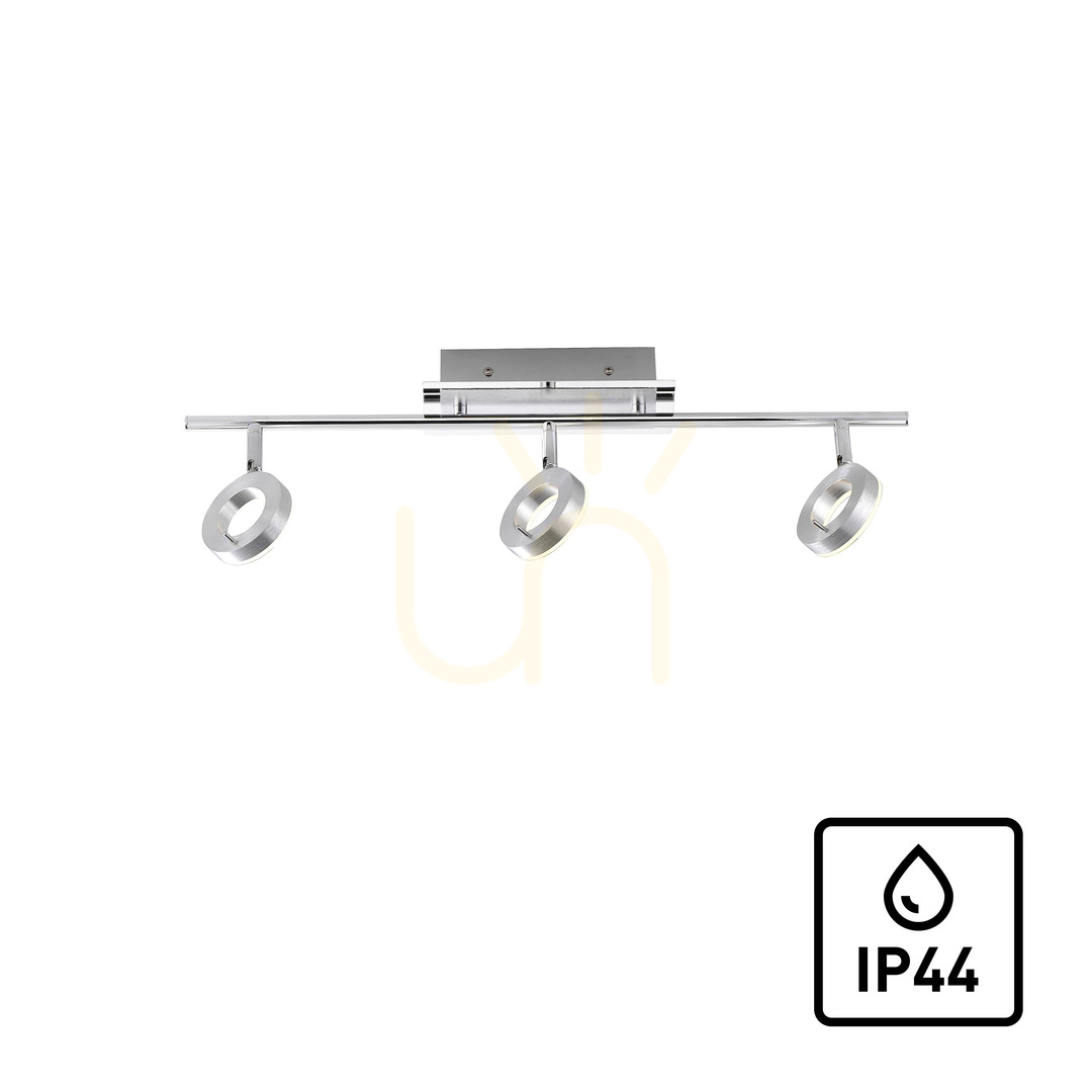 vyhliadka SILEDA plafond 6785-96 Silver 3xLED SILEDA plafond 6785-96 Silver 3xLED