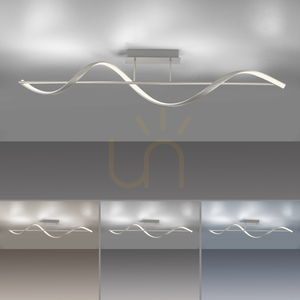 Q-SWING Plafond 6385-55 Silver 1xLED small 5